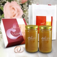 朱纓美人：蜂淳蜜 I Love You Honey 朱纓花純蜂蜜 珍愛禮盒 2瓶入 每瓶460公克