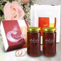 木棉天使：蜂淳蜜 I Love You Honey 木棉花純蜂蜜 珍愛禮盒 2瓶入 每瓶460公克