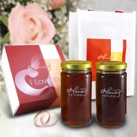 活力天使：蜂淳蜜 I Love You Honey 芒果花 木棉花 純蜂蜜 珍愛禮盒 各1瓶入 每瓶460公克